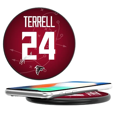 Keyscaper A.J. Terrell Black Atlanta Falcons Wireless Charging Station