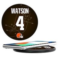 Keyscaper Deshaun Watson Black Cleveland Browns Wireless Charging Station