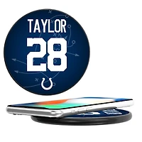 Keyscaper Jonathan Taylor Black Indianapolis Colts Wireless Charging Station