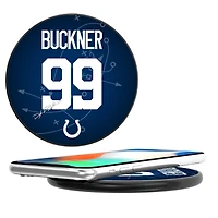 Keyscaper DeForest Buckner Black Indianapolis Colts Wireless Charging Station