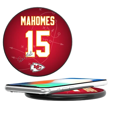 Keyscaper Patrick Mahomes Black Kansas City Chiefs Wireless Charging Station