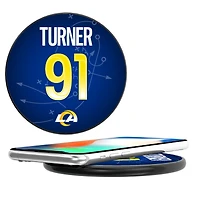 Keyscaper Kobie Turner Black Los Angeles Rams Wireless Charging Station