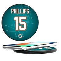 Keyscaper Jaelan Phillips Black Miami Dolphins Wireless Charging Station