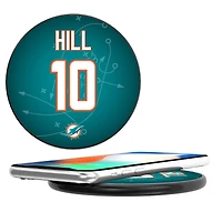Keyscaper Tyreek Hill Black Miami Dolphins Wireless Charging Station