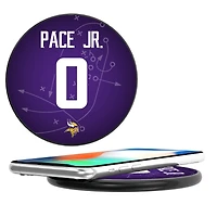 Keyscaper Ivan Pace Jr Black Minnesota Vikings Wireless Charging Station