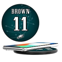 Keyscaper A.J. Brown Black Philadelphia Eagles Wireless Charging Station