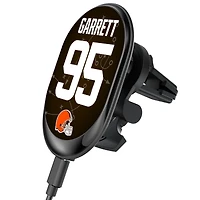 Keyscaper Myles Garrett Cleveland Browns Wireless Magnetic Car Charger
