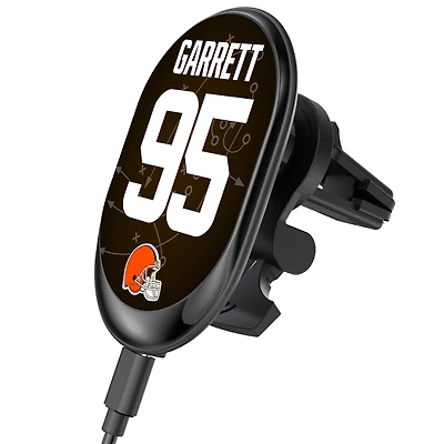 Keyscaper Myles Garrett Cleveland Browns Wireless Magnetic Car Charger