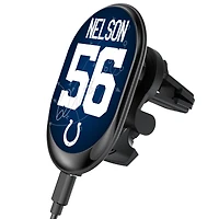 Keyscaper Quenton Nelson Indianapolis Colts Wireless Magnetic Car Charger