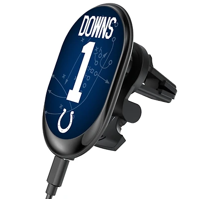Keyscaper Josh Downs Indianapolis Colts Wireless Magnetic Car Charger