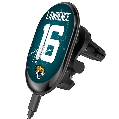 Keyscaper Trevor Lawrence Jacksonville Jaguars Wireless Magnetic Car Charger