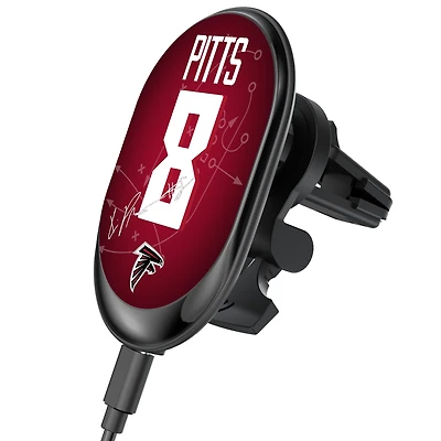Keyscaper Kyle Pitts Atlanta Falcons Wireless Magnetic Car Charger