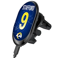 Keyscaper Matthew Stafford Los Angeles Rams Wireless Magnetic Car Charger