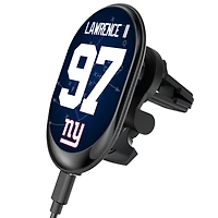Keyscaper Dexter Lawrence II New York Giants Wireless Magnetic Car Charger