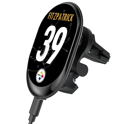 Keyscaper Minkah Fitzpatrick Pittsburgh Steelers Wireless Magnetic Car Charger