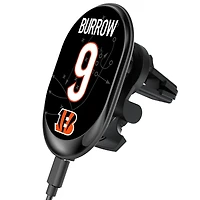 Keyscaper Joe Burrow Cincinnati Bengals Wireless Magnetic Car Charger