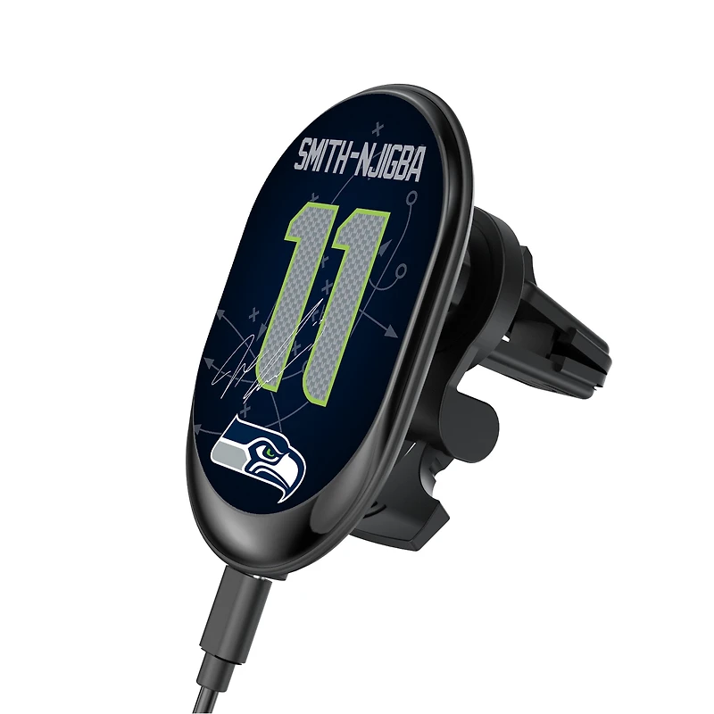 Keyscaper Jaxon Smith-Njigba Seattle Seahawks Wireless Magnetic Car Charger