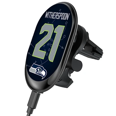 Keyscaper Devon Witherspoon Seattle Seahawks Wireless Magnetic Car Charger