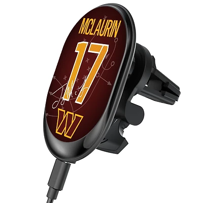 Keyscaper Terry McLaurin Washington Commanders Wireless Magnetic Car Charger