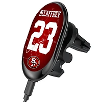 Keyscaper Christian McCaffrey San Francisco 49ers Wireless Magnetic Car Charger