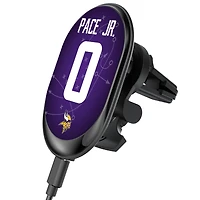 Keyscaper Ivan Pace Jr Minnesota Vikings Wireless Magnetic Car Charger