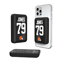 Keyscaper Dawand Jones Cleveland Browns 5000mAh Wireless Magnetic Power Bank