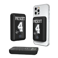 Keyscaper Dak Prescott Dallas Cowboys 5000mAh Wireless Magnetic Power Bank