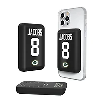 Keyscaper Josh Jacobs Green Bay Packers 5000mAh Wireless Magnetic Power Bank