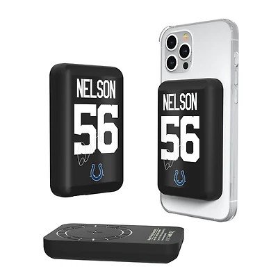 Keyscaper Quenton Nelson Indianapolis Colts 5000mAh Wireless Magnetic Power Bank