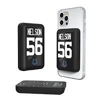 Keyscaper Quenton Nelson Indianapolis Colts 5000mAh Wireless Magnetic Power Bank