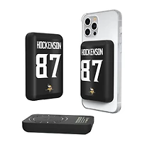 Keyscaper T.J. Hockenson Minnesota Vikings 5000mAh Wireless Magnetic Power Bank