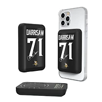 Keyscaper Christian Darrisaw Minnesota Vikings 5000mAh Wireless Magnetic Power Bank