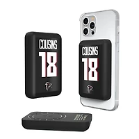 Keyscaper Kirk Cousins Atlanta Falcons 5000mAh Wireless Magnetic Power Bank
