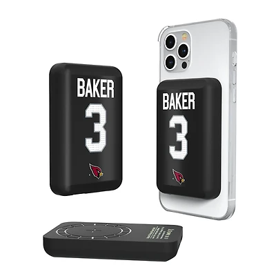 Keyscaper Budda Baker Arizona Cardinals 5000mAh Wireless Magnetic Power Bank