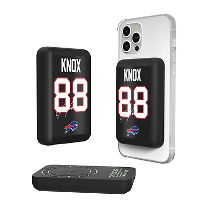Keyscaper Dawson Knox Buffalo Bills 5000mAh Wireless Magnetic Power Bank