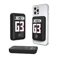 Keyscaper Chris Lindstrom Atlanta Falcons 5000mAh Wireless Magnetic Power Bank