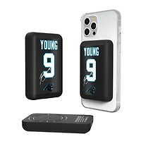 Keyscaper Bryce Young Carolina Panthers 5000mAh Wireless Magnetic Power Bank