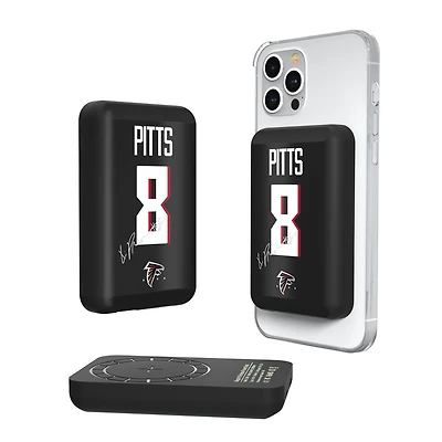 Keyscaper Kyle Pitts Atlanta Falcons 5000mAh Wireless Magnetic Power Bank