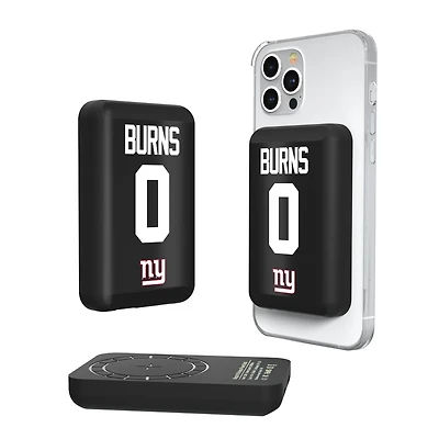 Keyscaper Brian Burns New York Giants 5000mAh Wireless Magnetic Power Bank