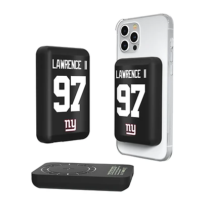Keyscaper Dexter Lawrence II New York Giants 5000mAh Wireless Magnetic Power Bank