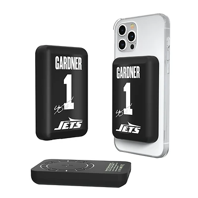 Keyscaper Ahmad Sauce Gardner New York Jets 5000mAh Wireless Magnetic Power Bank