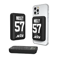 Keyscaper C.J. Mosley New York Jets 5000mAh Wireless Magnetic Power Bank