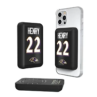 Keyscaper Derrick Henry Baltimore Ravens 5000mAh Wireless Magnetic Power Bank