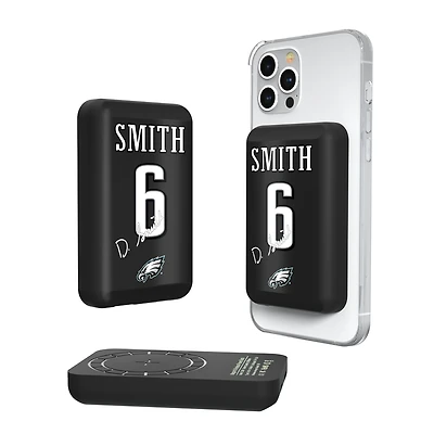 Keyscaper DeVonta Smith Philadelphia Eagles 5000mAh Wireless Magnetic Power Bank