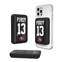 Keyscaper Brock Purdy San Francisco 49ers 5000mAh Wireless Magnetic Power Bank