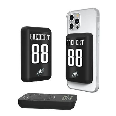 Keyscaper Dallas Goedert Philadelphia Eagles 5000mAh Wireless Magnetic Power Bank