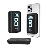 Keyscaper Will Levis Tennessee Titans 5000mAh Wireless Magnetic Power Bank