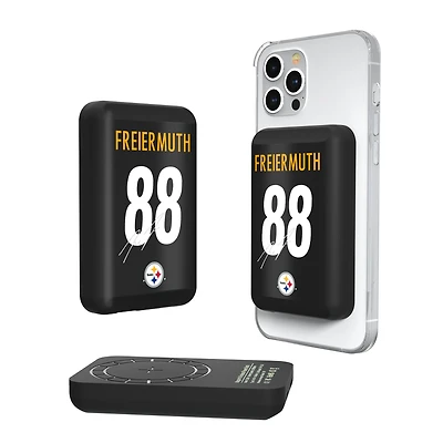 Keyscaper Pat Freiermuth Pittsburgh Steelers 5000mAh Wireless Magnetic Power Bank