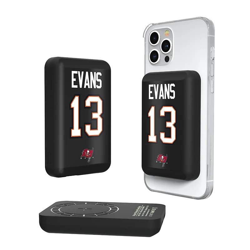 Keyscaper Mike Evans Tampa Bay Buccaneers 5000mAh Wireless Magnetic Power Bank