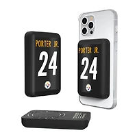 Keyscaper Joey Porter Jr. Pittsburgh Steelers 5000mAh Wireless Magnetic Power Bank